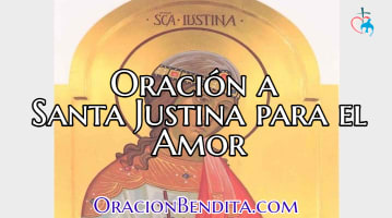 Oración a Santa Justina
